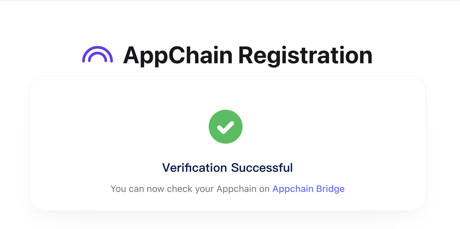 AppChainSubmit